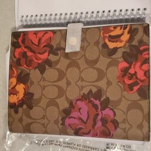 Coach Notebook, NWT